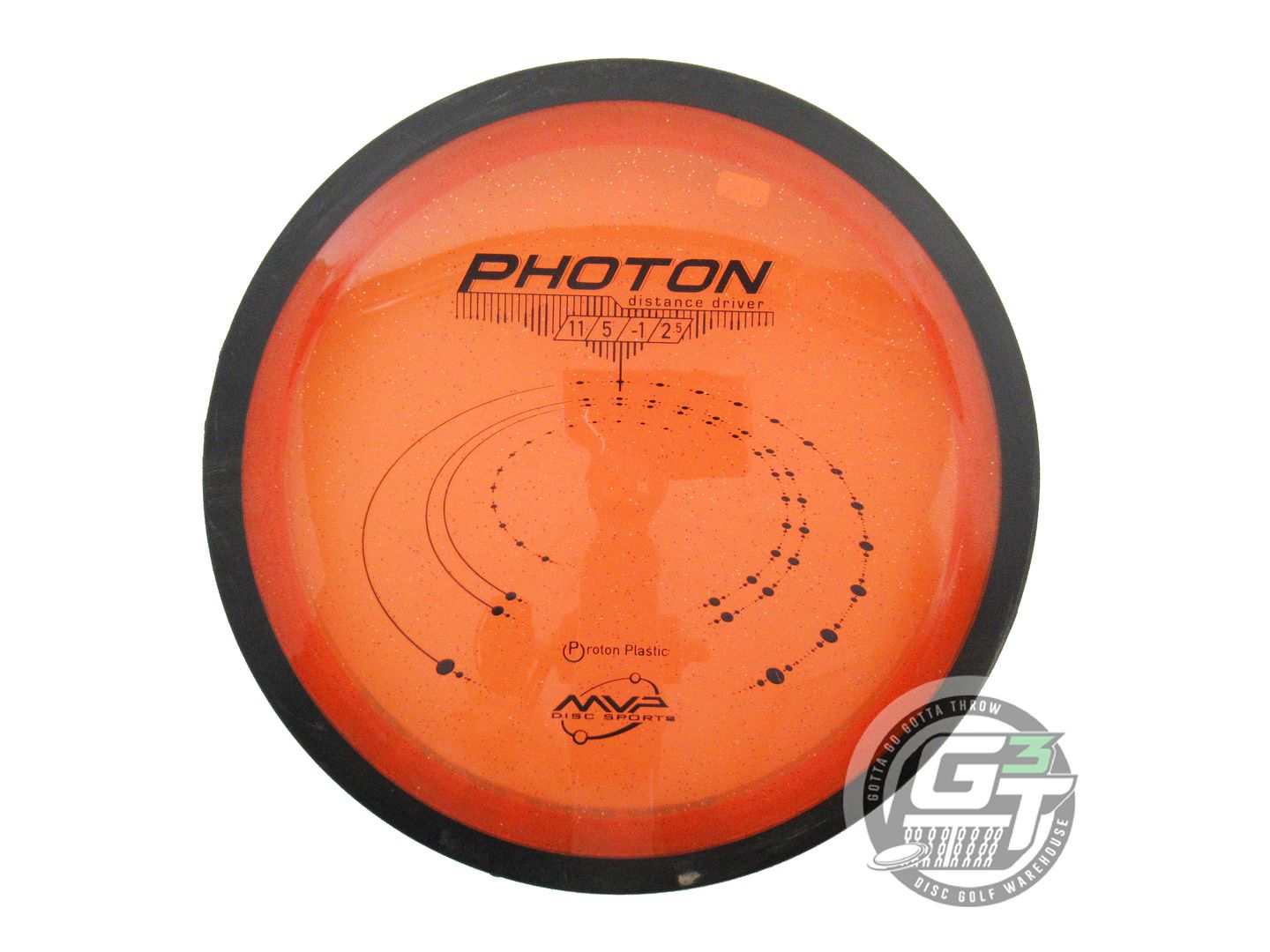 USED MVP Disc Sports Proton Photon 168g Orange Distance Driver Golf Disc