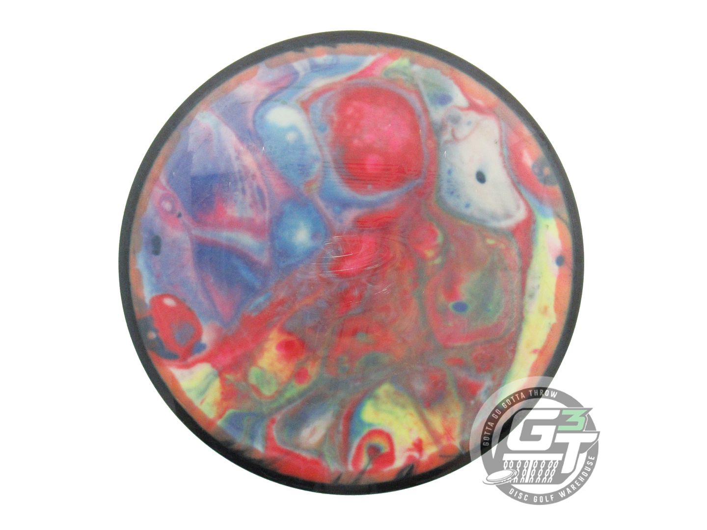 USED Innova Halo Star Orc 168g Orange-White HOME DYED Distance Driver Golf Disc