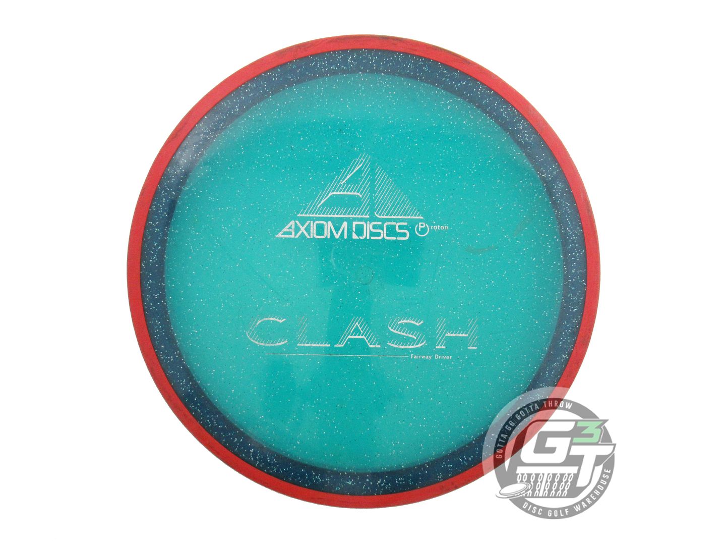 USED Axiom Discs Proton Clash 174g Blue Red Rim Fairway Driver Golf Disc