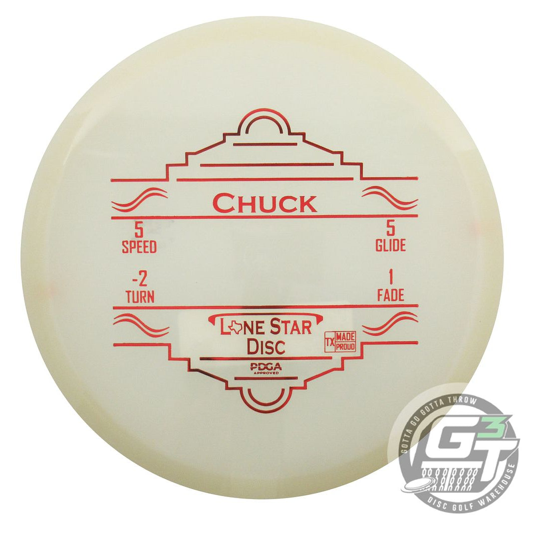 Lone Star Glow Alpha Chuck Midrange Golf Disc (Individually Listed)