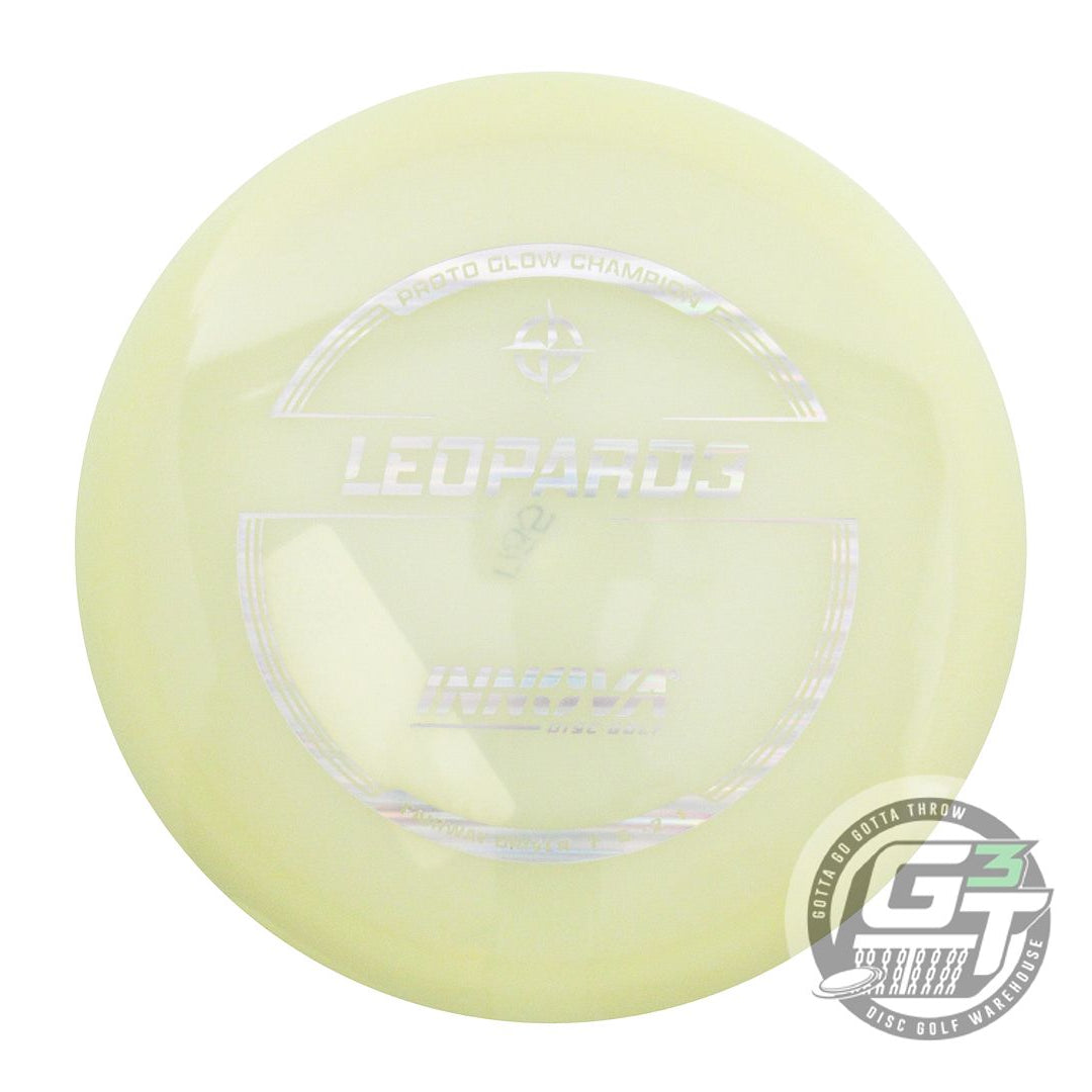 Innova Proto Glow Champion Leopard3 Fairway Driver Golf Disc (Individually Listed) - Gotta Go Gotta Throw