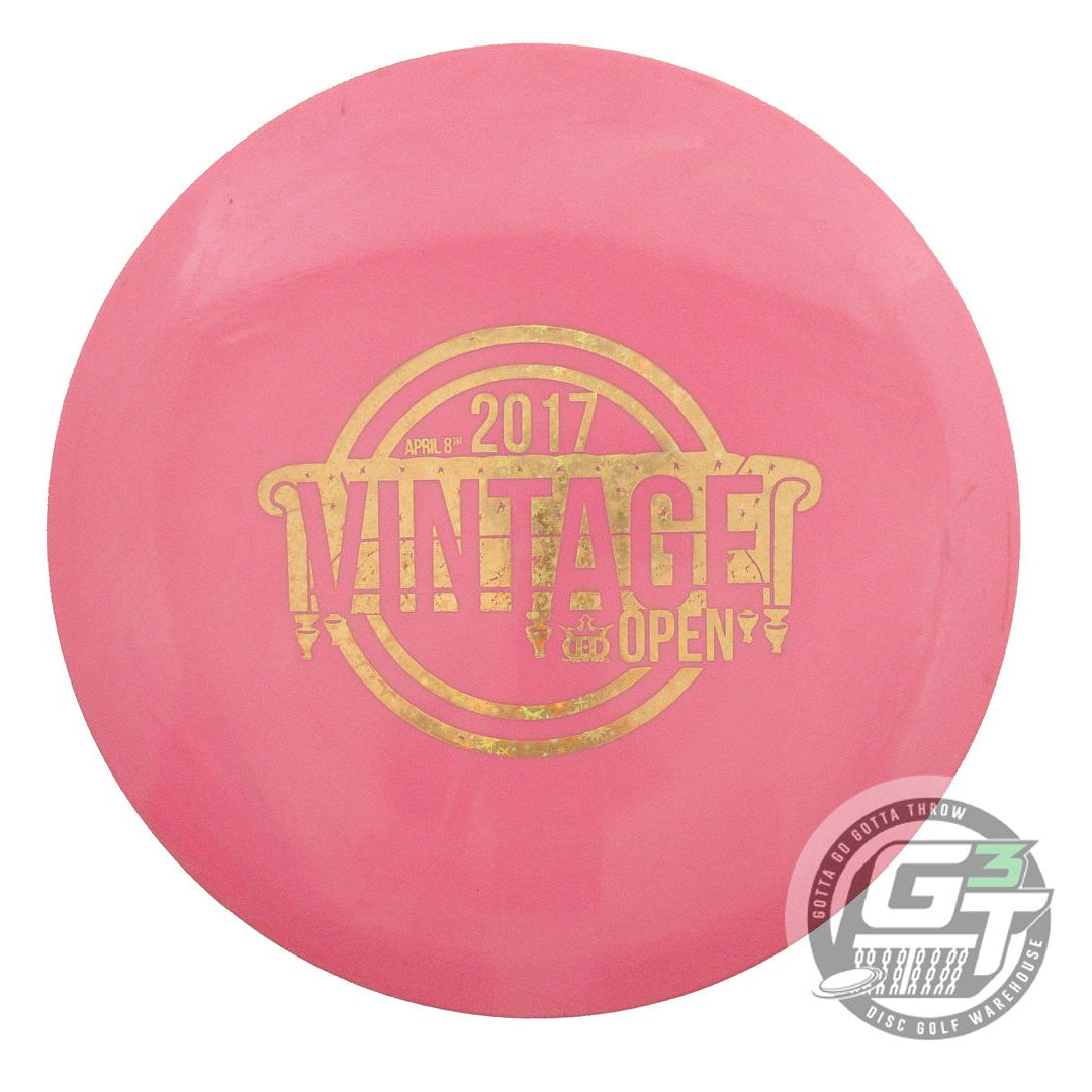 USED Dynamic Discs Fuzion Felon 173g Pink Gold Star Foil Fairway Driver Disc