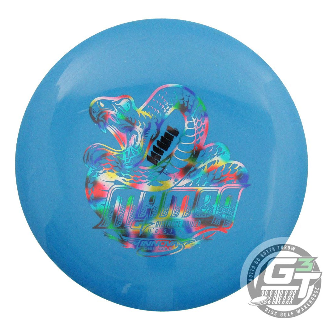 USED Innova GStar Mamba 176g Blue Jellybean Foil Distance Driver Golf Disc