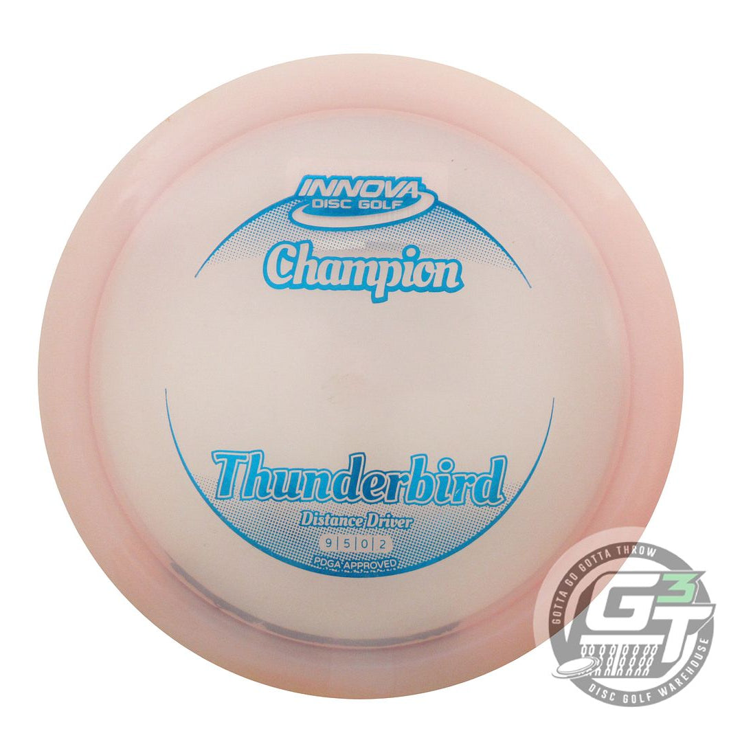 USED Innova Champion Thunderbird 169g Lt. Pink Blue Foil Distance Driver Disc