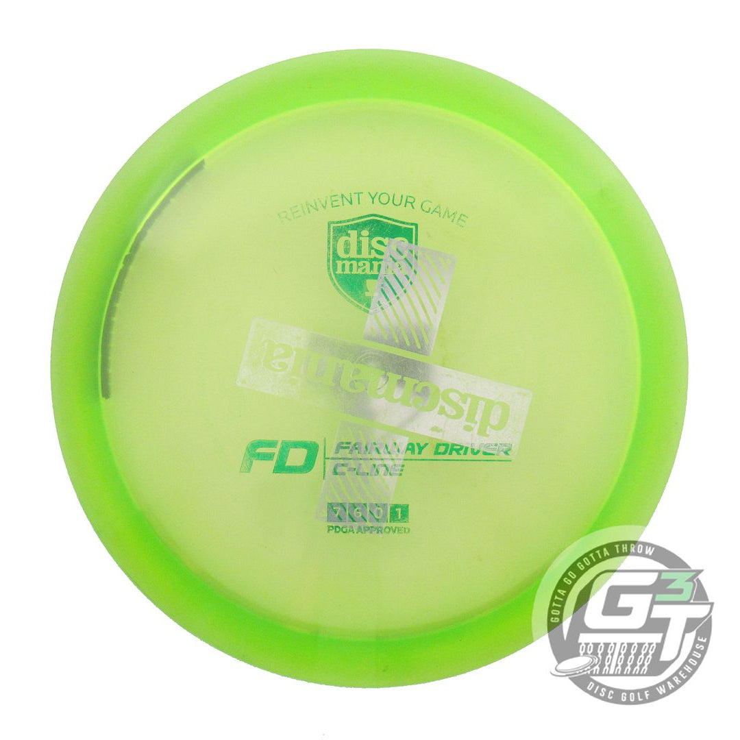 USED DiscMania X-OUT C-Line FD 173g Lime A Fairway Driver Golf Disc