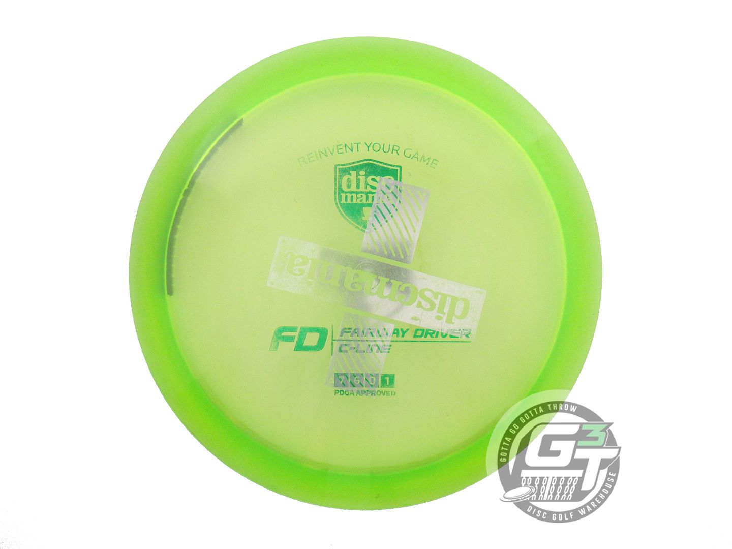 USED DiscMania X-OUT C-Line FD 173g Lime A Fairway Driver Golf Disc