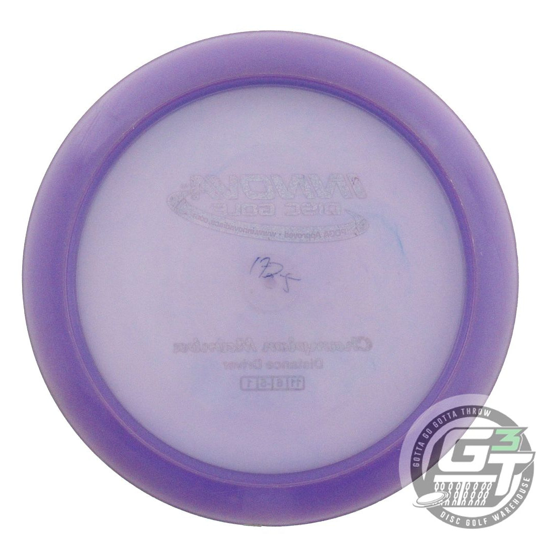 USED Innova Champion Mamba 174g Purple Red Glitter Foil Distance Driver Disc