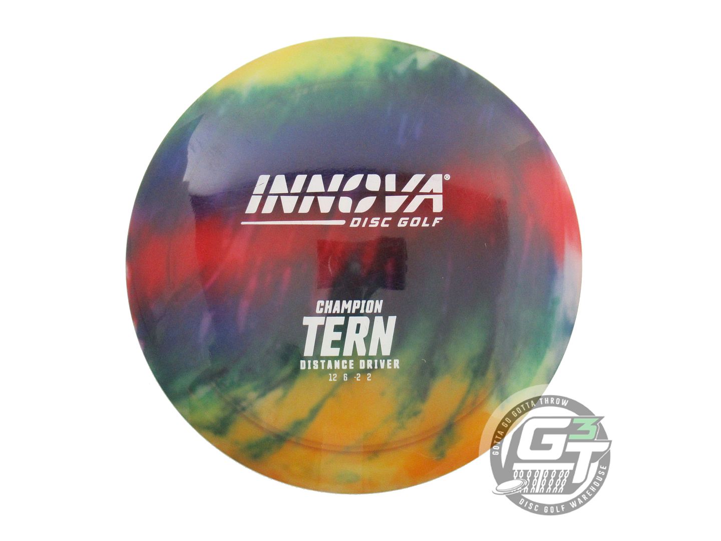 USED Innova I-DYE Champion Tern 175g Rainbow Distance Driver Golf Disc