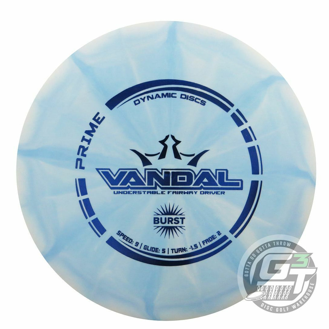Dynamic Discs Prime Burst Vandal Fairway Driver Golf Disc (Individually Listed)