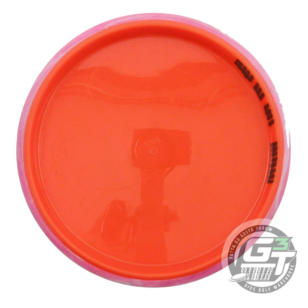 USED Axiom Discs Neutron Hex 170g Orange Pink Rim Midrange Golf Disc