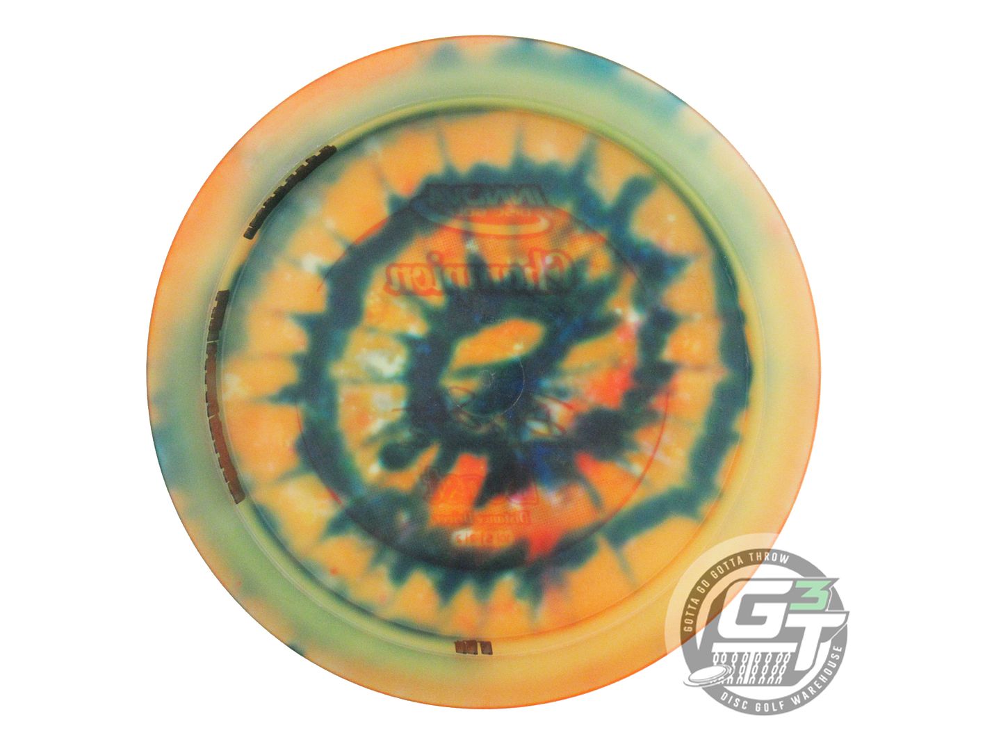 USED Innova I-DYE Champion Beast 176g Marigold Burst Distance Driver Golf Disc