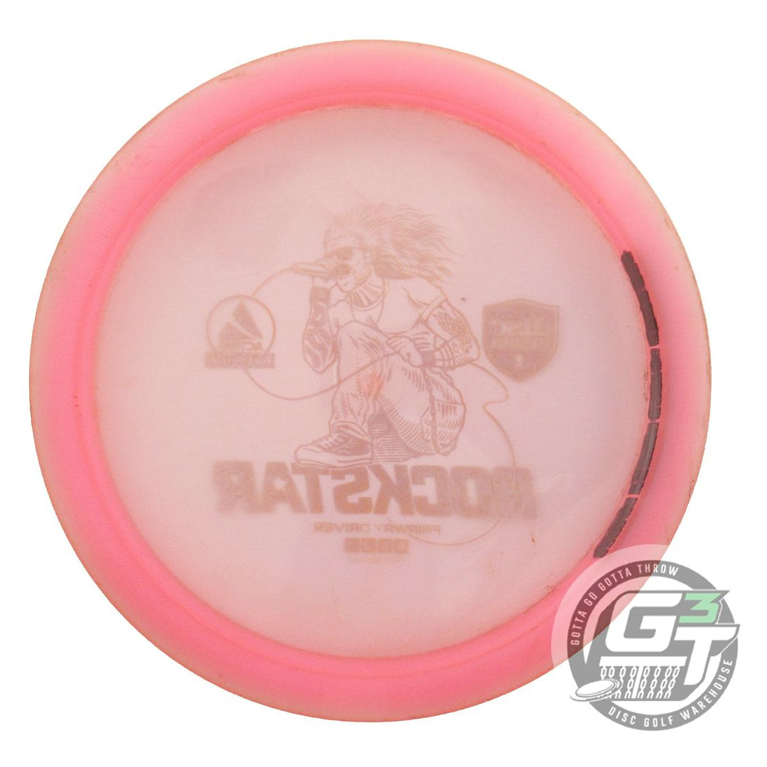 USED DiscMania Active Premium Rockstar 173g Pink Gold Foil Driver Golf Disc