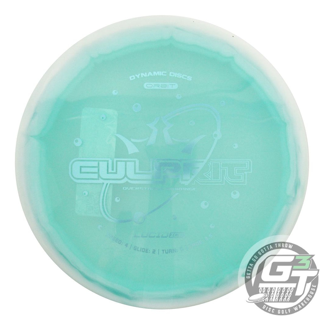 Dynamic Discs Lucid Ice Orbit Culprit Midrange Golf Disc (Individually Listed)