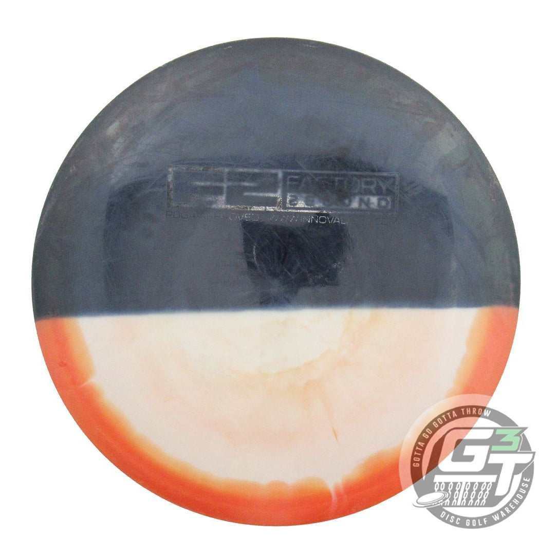 USED Innova Halo Star Thunderbird 175g Orange-White HOME DYED Driver Golf Disc
