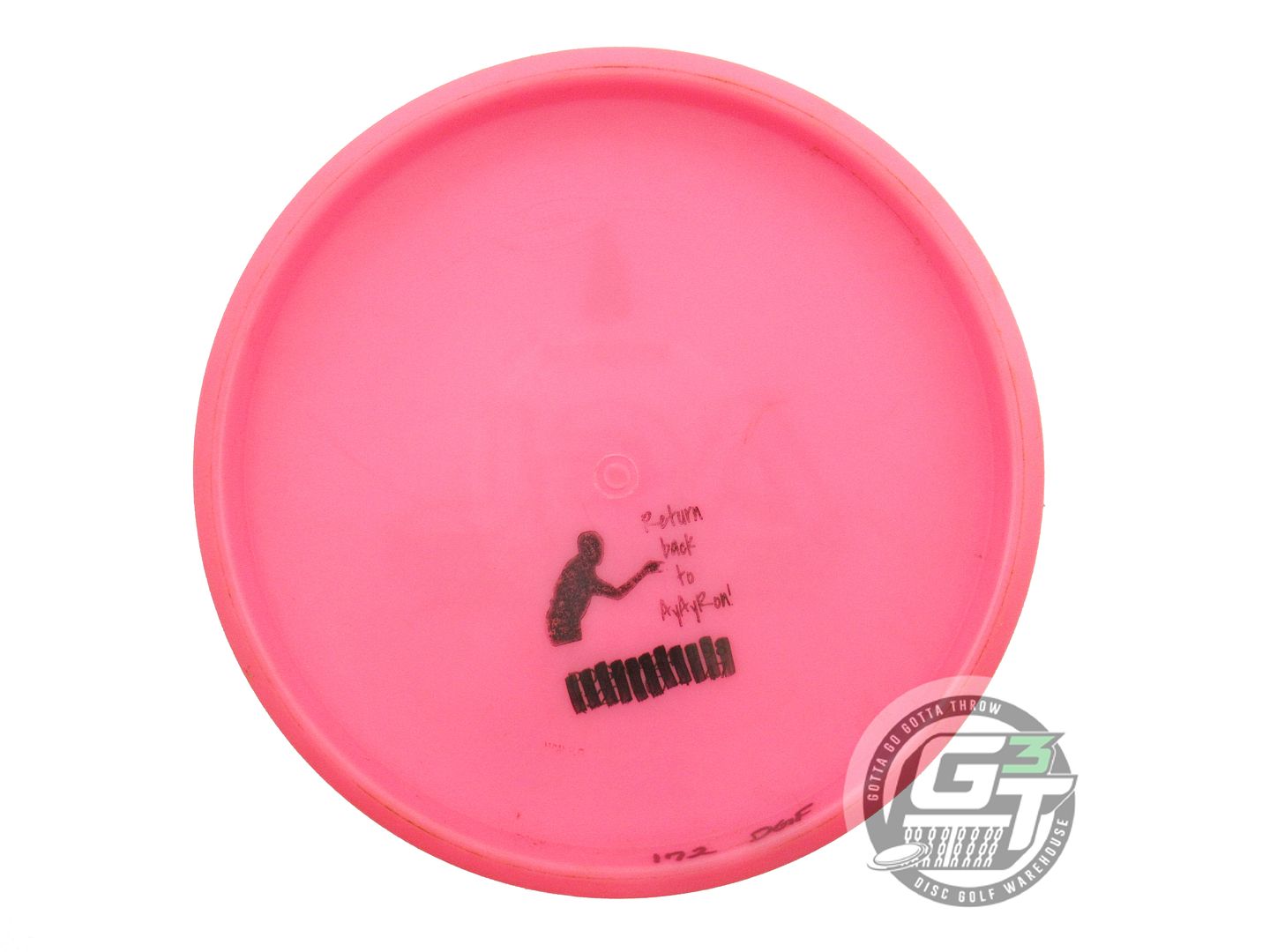 USED Above Ground Level Alpine Douglas Fir 172g Pink Putter Golf Disc