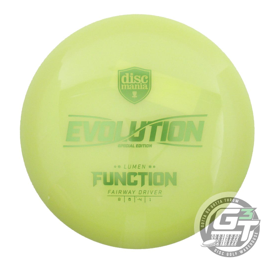 Discmania Special Edition Evolution Lumen Glow Neo Function Fairway Driver Golf Disc (Individually Listed)