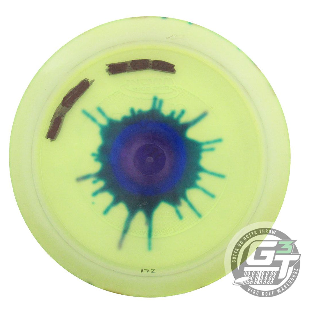 USED Innova I-DYE Champion Invictus 172g Yellow Burst Distance Driver Golf Disc