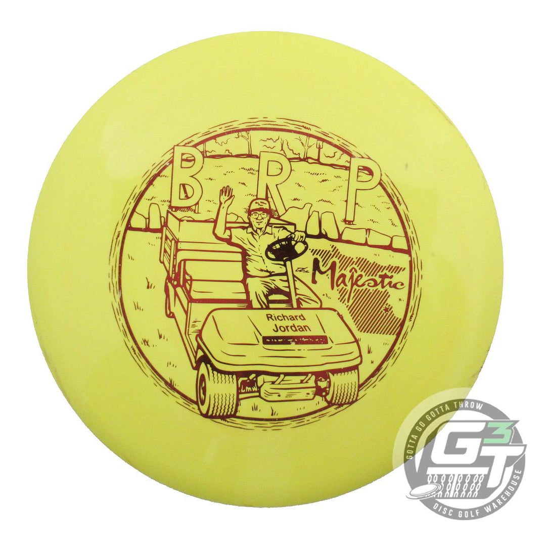 USED Innova Star Destroyer 174g Yellow Red Foil Distance Driver Golf Disc