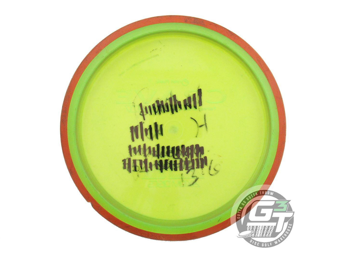 USED Axiom Discs Proton Crave 171g Lime Orange Rim Fairway Driver Golf Disc