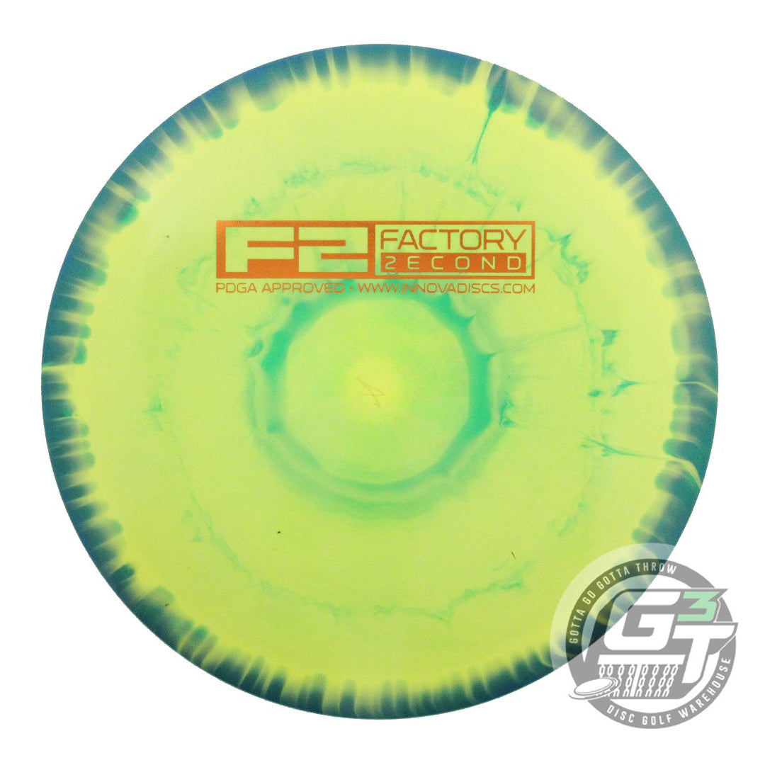 USED Innova X-OUT Halo Star Teebird3 175g Blue-Yellow Fairway Driver Golf Disc