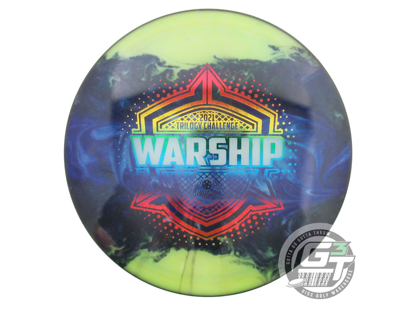 USED Westside Discs VIP Chameleon Warship 177g HOME DYED Midrange Golf Disc