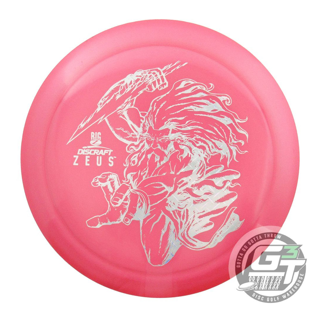 USED Discraft Big Z Zeus 174g Pink Diamond Plate WARPED Distance Driver Disc