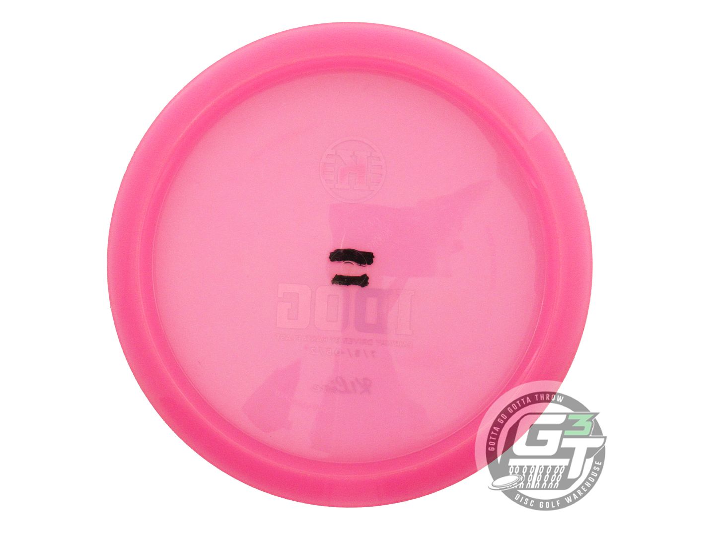 USED Kastaplast K1 Idog 174g Pink Silver Foil Fairway Driver Golf Disc