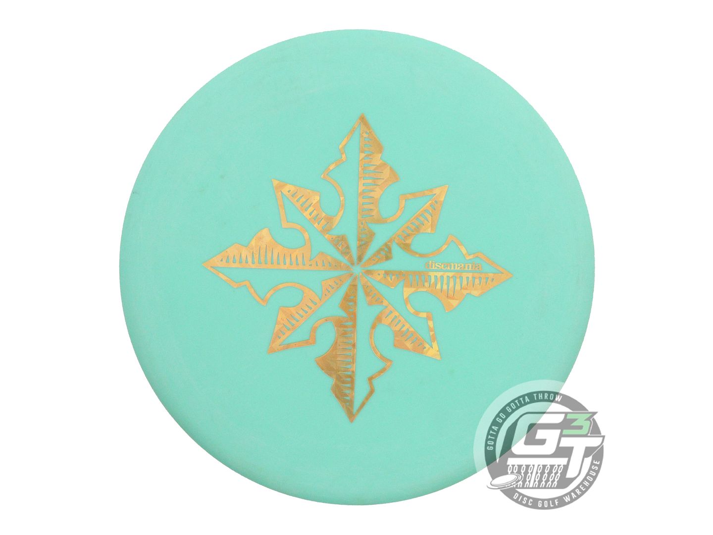 USED DiscMania NORTH STAR Active Base Sensei 168g Green Gold Shatter Putter Disc