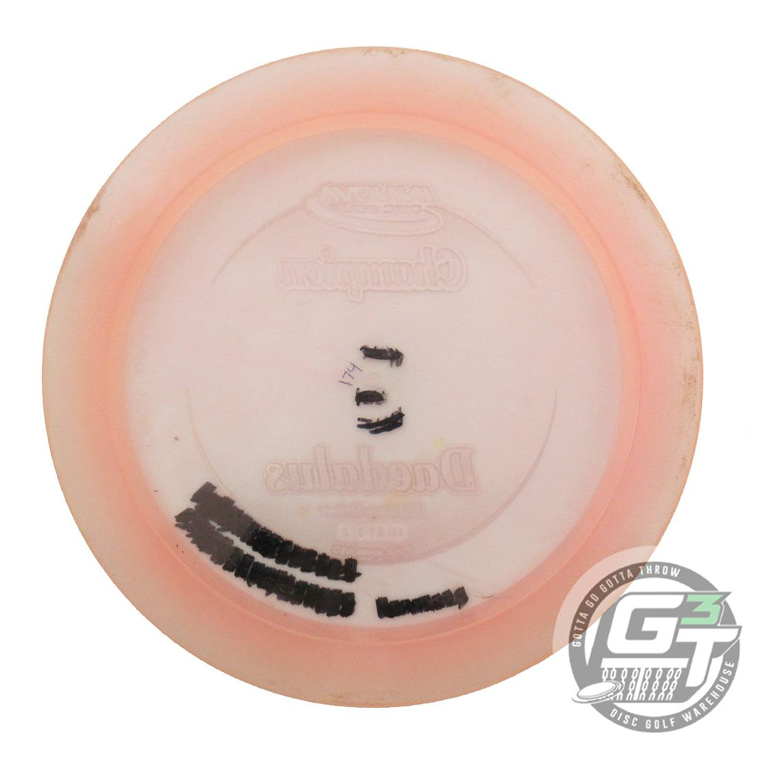 USED Innova Champion Daedalus 174g Lt. Pink Gold Star Foil Distance Driver Disc