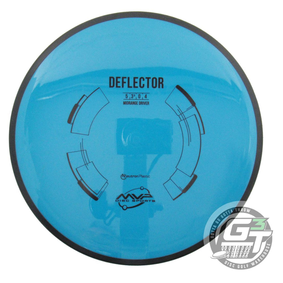 USED MVP Disc Sports Neutron Deflector 176g Teal Midrange Golf Disc