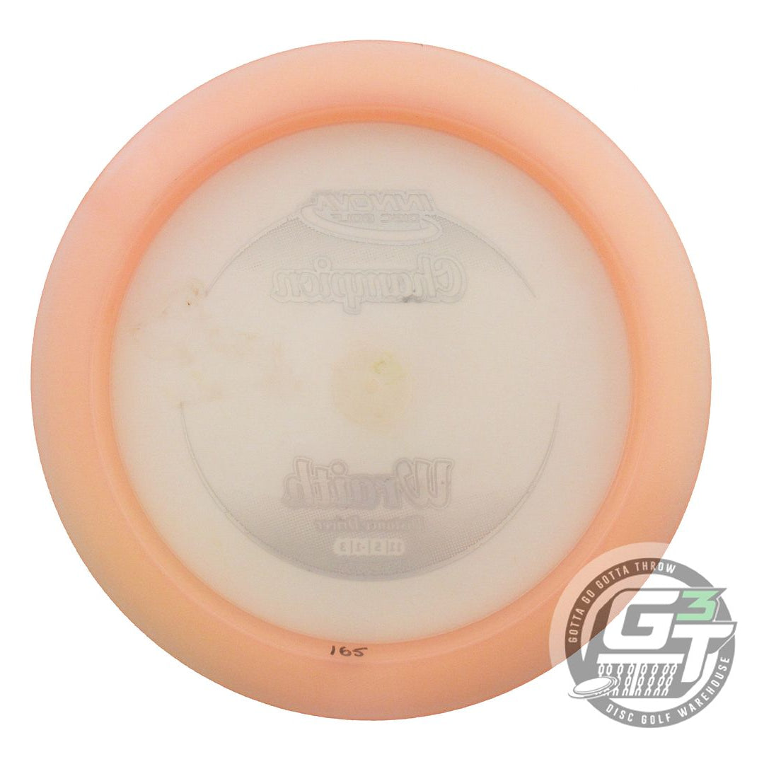 USED Innova Champion Wraith 165g Peach Black Stamp Distance Driver Golf Disc