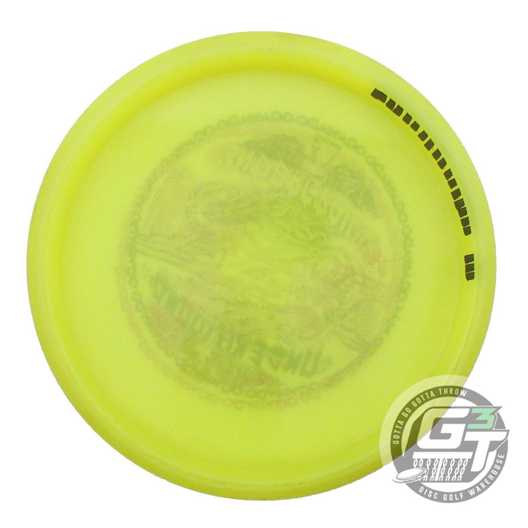 USED Dynamic Discs X-OUT Lucid Justice 176g Yellow Midrange Golf Disc