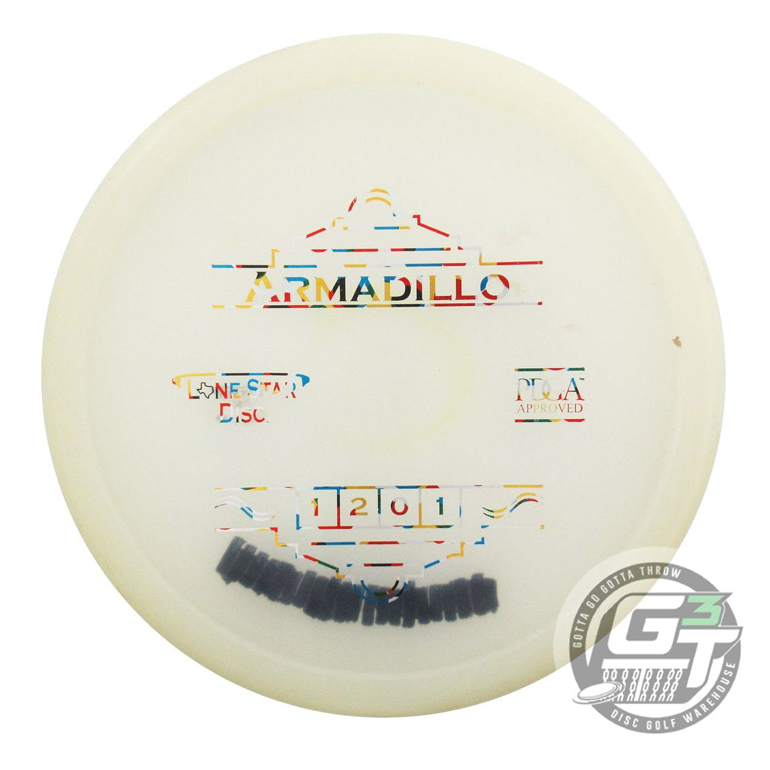 USED Lone Star Glow Armadillo 174g Wonder Bread Foil Putter Golf Disc