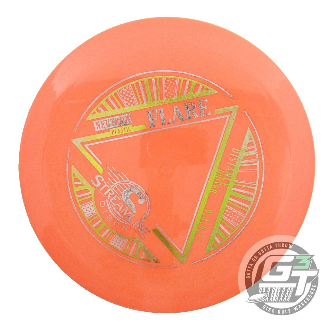 USED Streamline Discs Neutron Flare 171g Orange Distance Driver Golf Disc