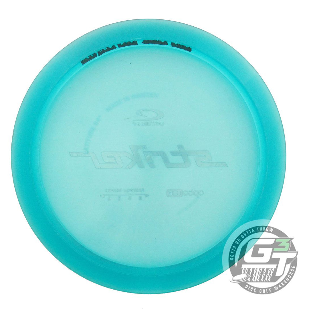 USED Latitude 64 Opto Ice Striker 175g Teal Aqua Foil Distance Driver Golf Disc
