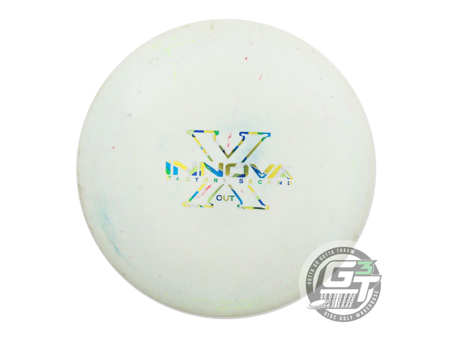 USED Innova X-OUT Star Leopard 174g White-Mint Fairway Driver Golf Disc