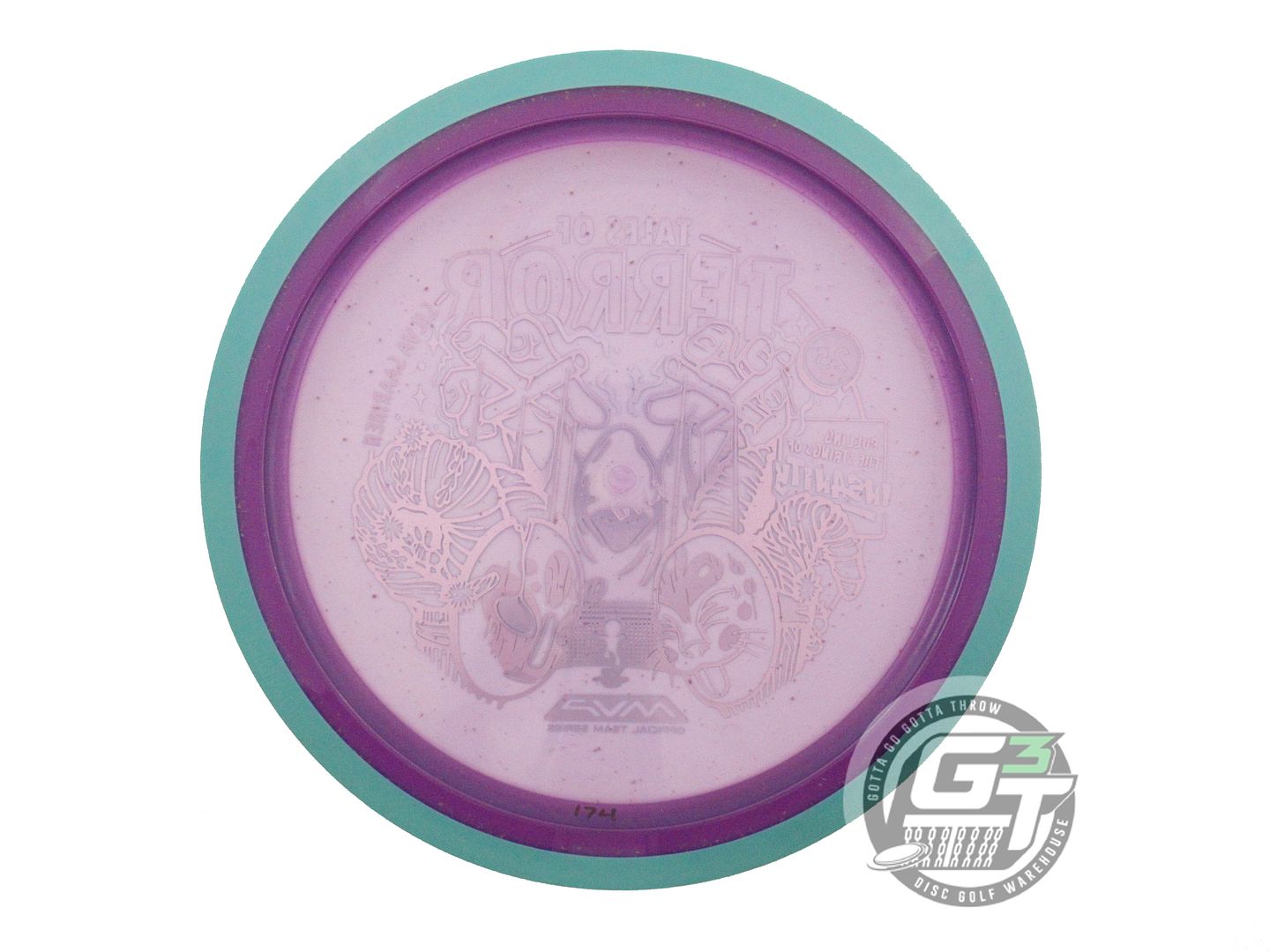 USED Axiom Discs Particle Glow Proton Insanity 174g Purple Seafoam Driver Disc