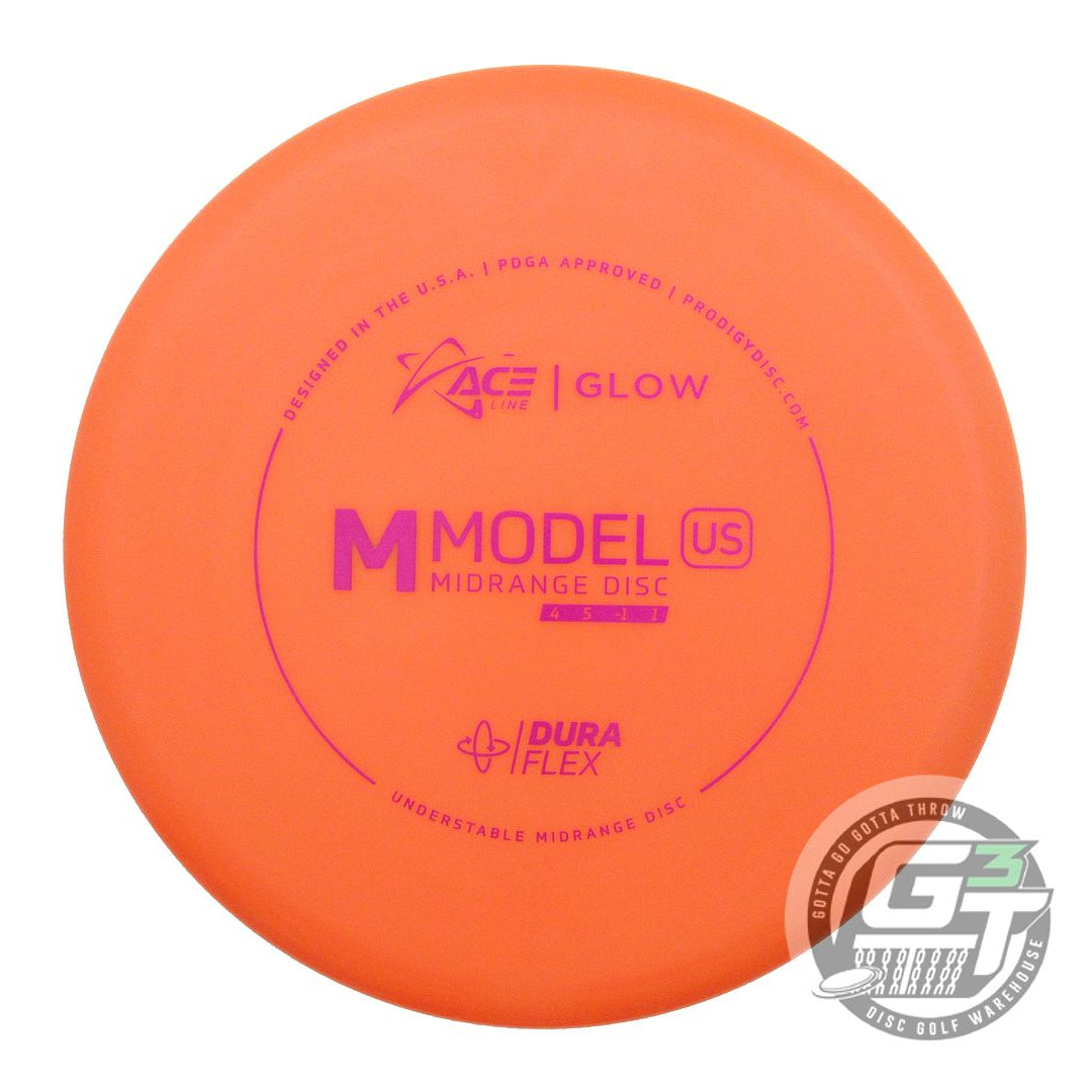 Prodigy Ace Line Glow DuraFlex M Model US Golf Disc (Individually Listed)