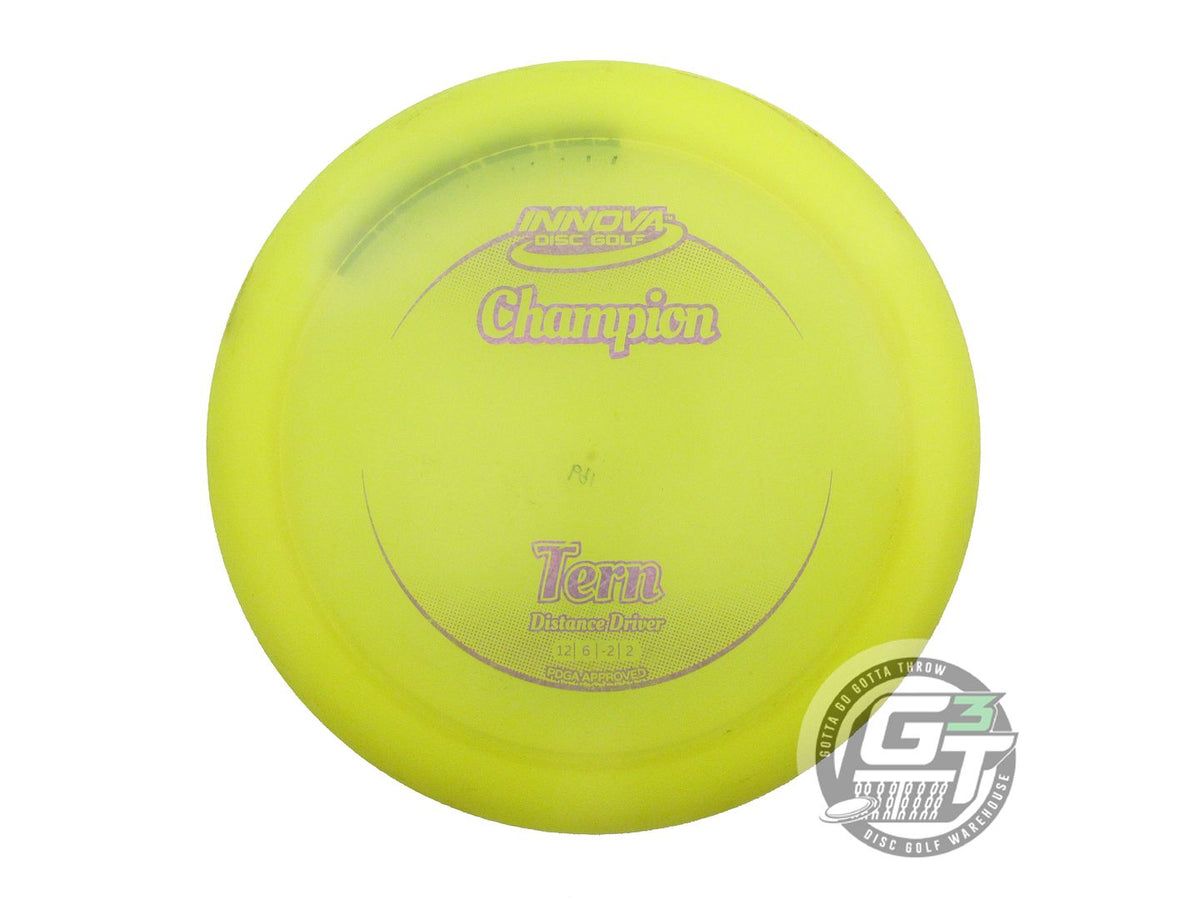 USED Innova Champion Tern 169g Yellow Lilac Foil Distance Driver Golf Disc
