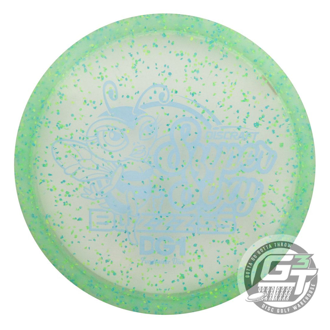 NOS Discraft Confetti Z Buzzz SS 177g Lime Sky Blue Stamp Midrange s