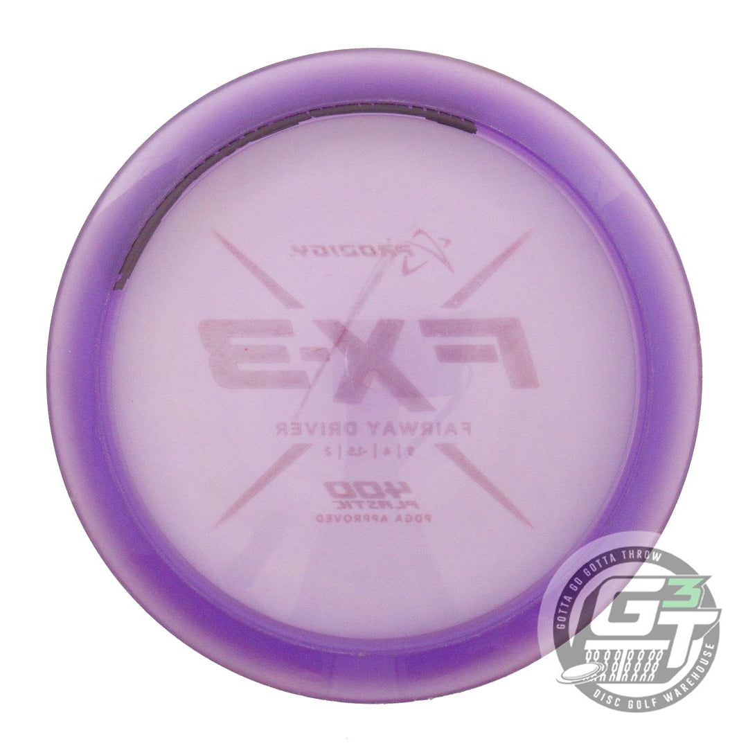 USED Prodigy Discs 400 FX3 175g Purple Red Star Foil Fairway Driver Golf Disc