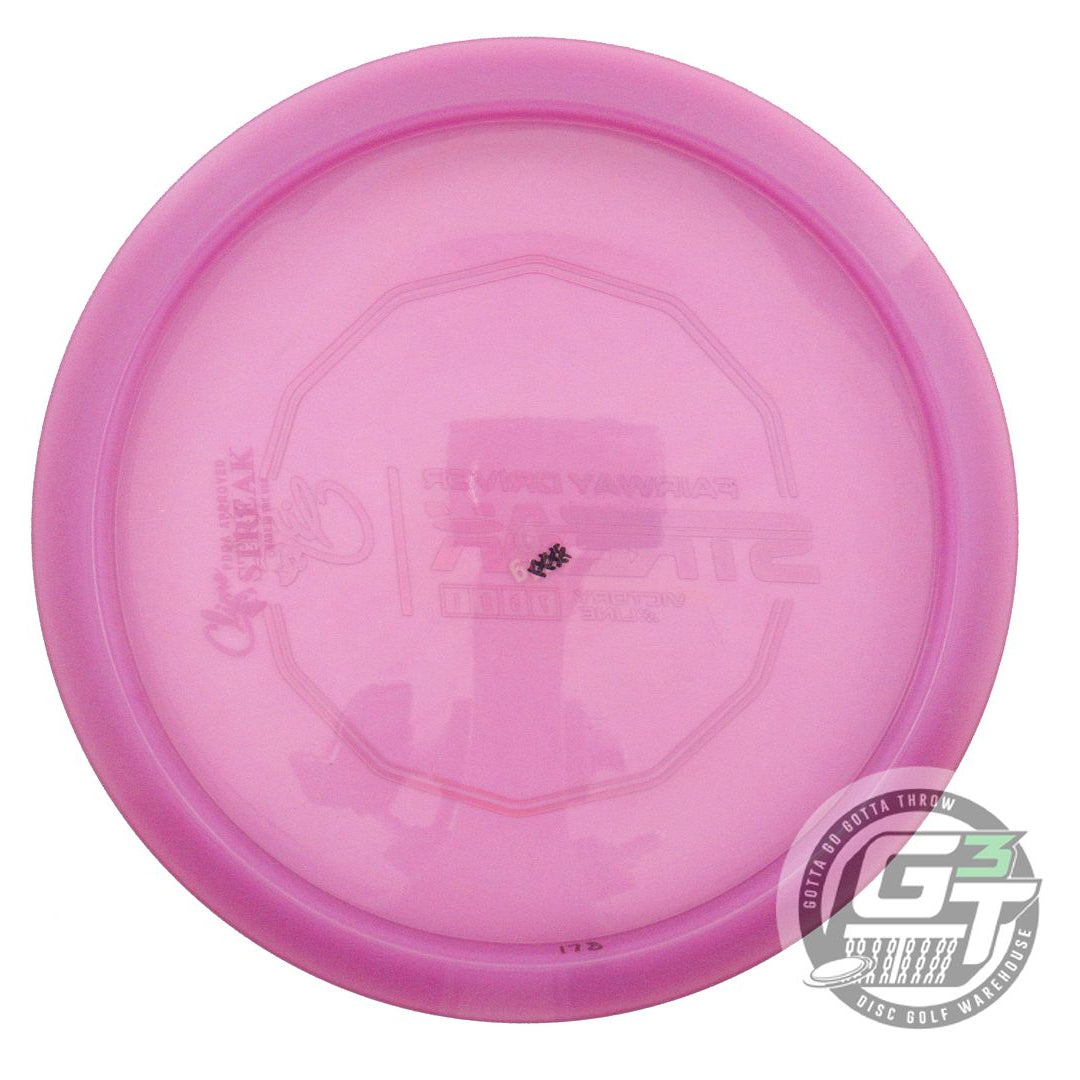 USED Climo Victory Line Streak 178g Purple Pink Holo Foil Fairway Driver Disc