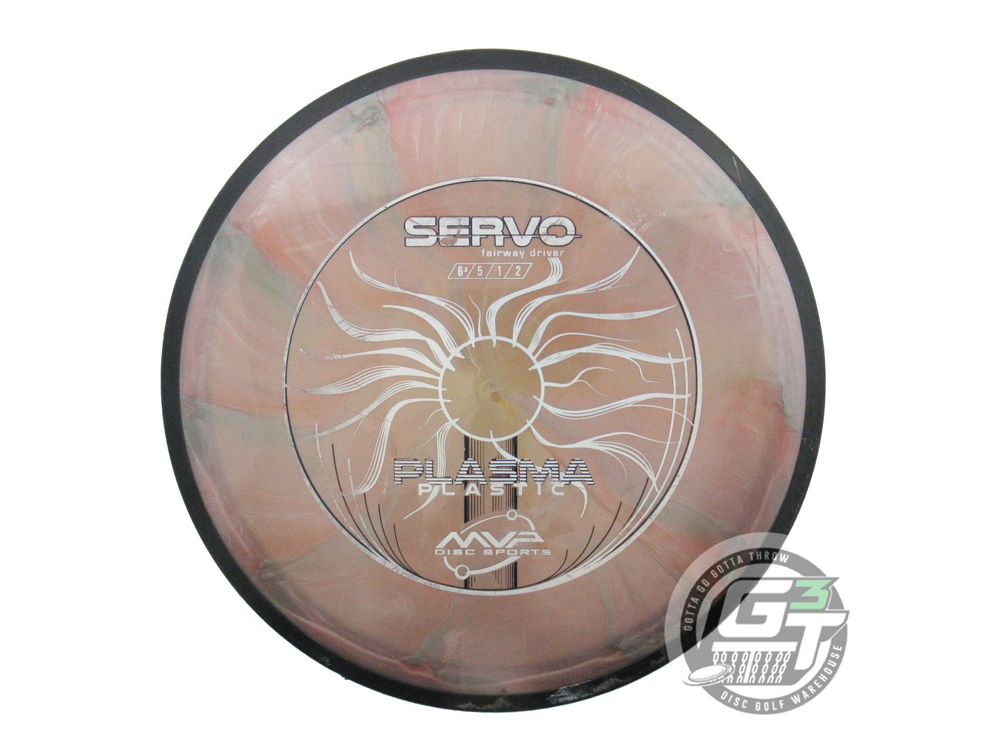 USED MVP Disc Sports Classic Plasma Servo 173g Pink-Yellow Fairway Driver Disc