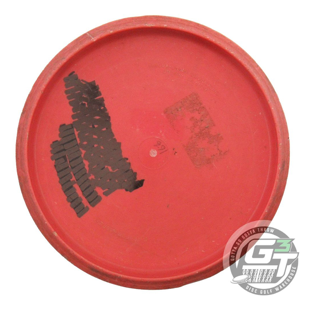 USED Innova DX Shark 166g Red Green Foil Midrange Golf Disc