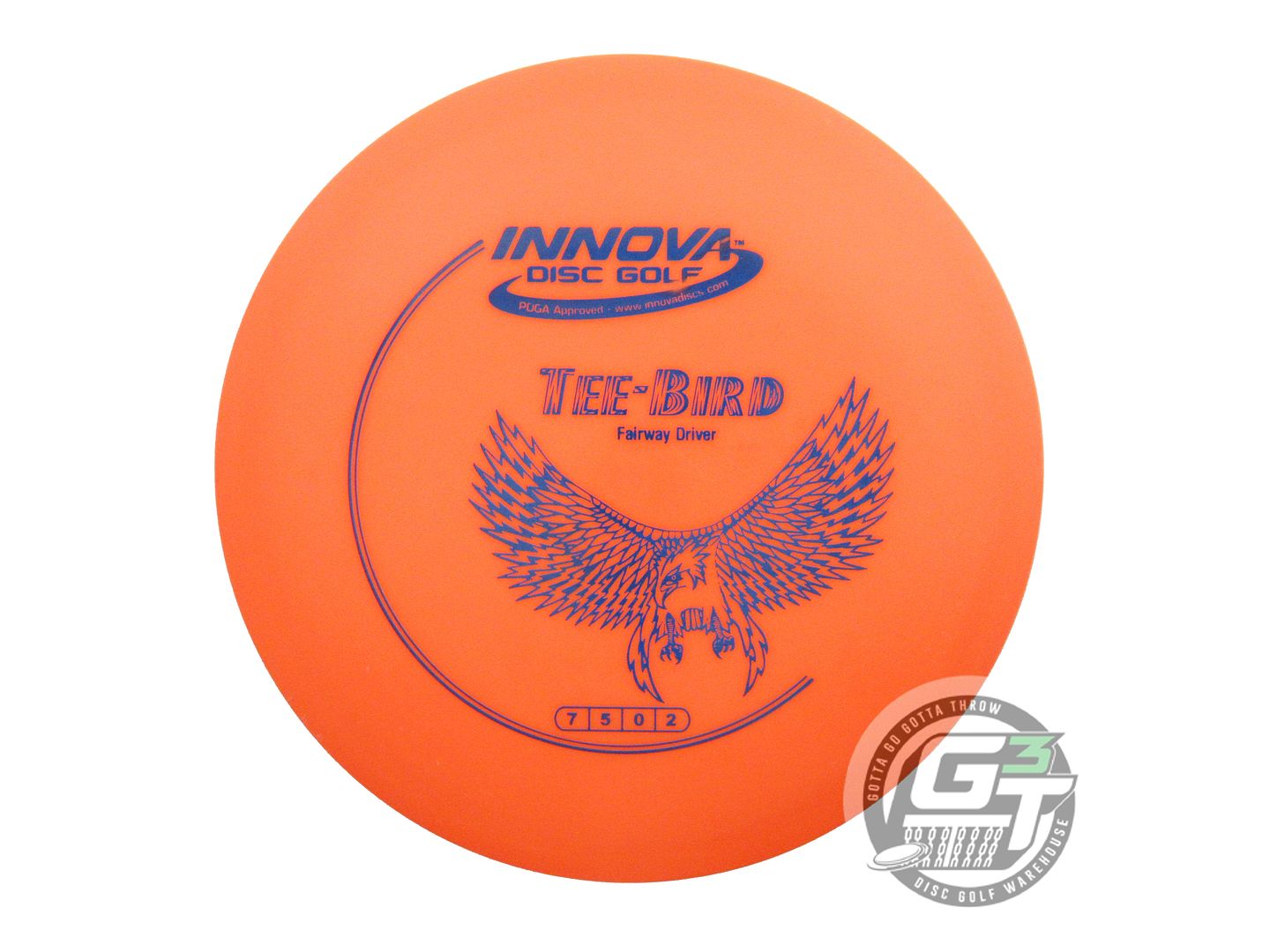 USED Innova DX Teebird 158g Orange Blue Stamp Fairway Driver Golf Disc