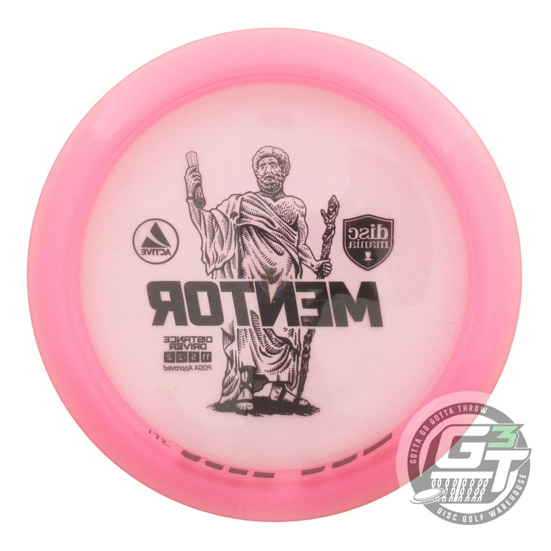 USED DiscMania Active Premium Mentor 172g Pink Black Stamp Distance Driver Disc