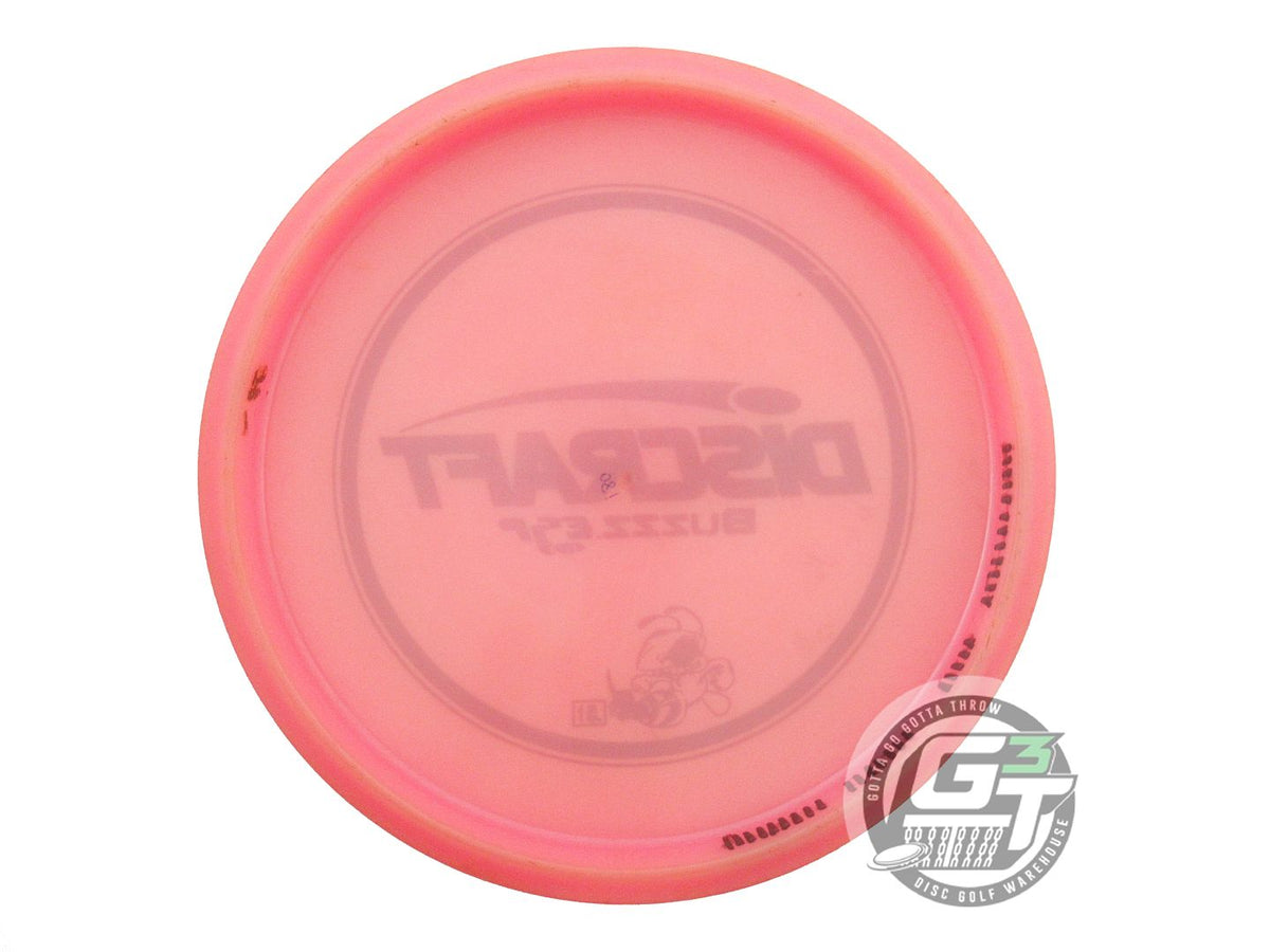USED Discraft ESP Buzzz 180g Pink Silver Stamp PFN Midrange Golf Disc