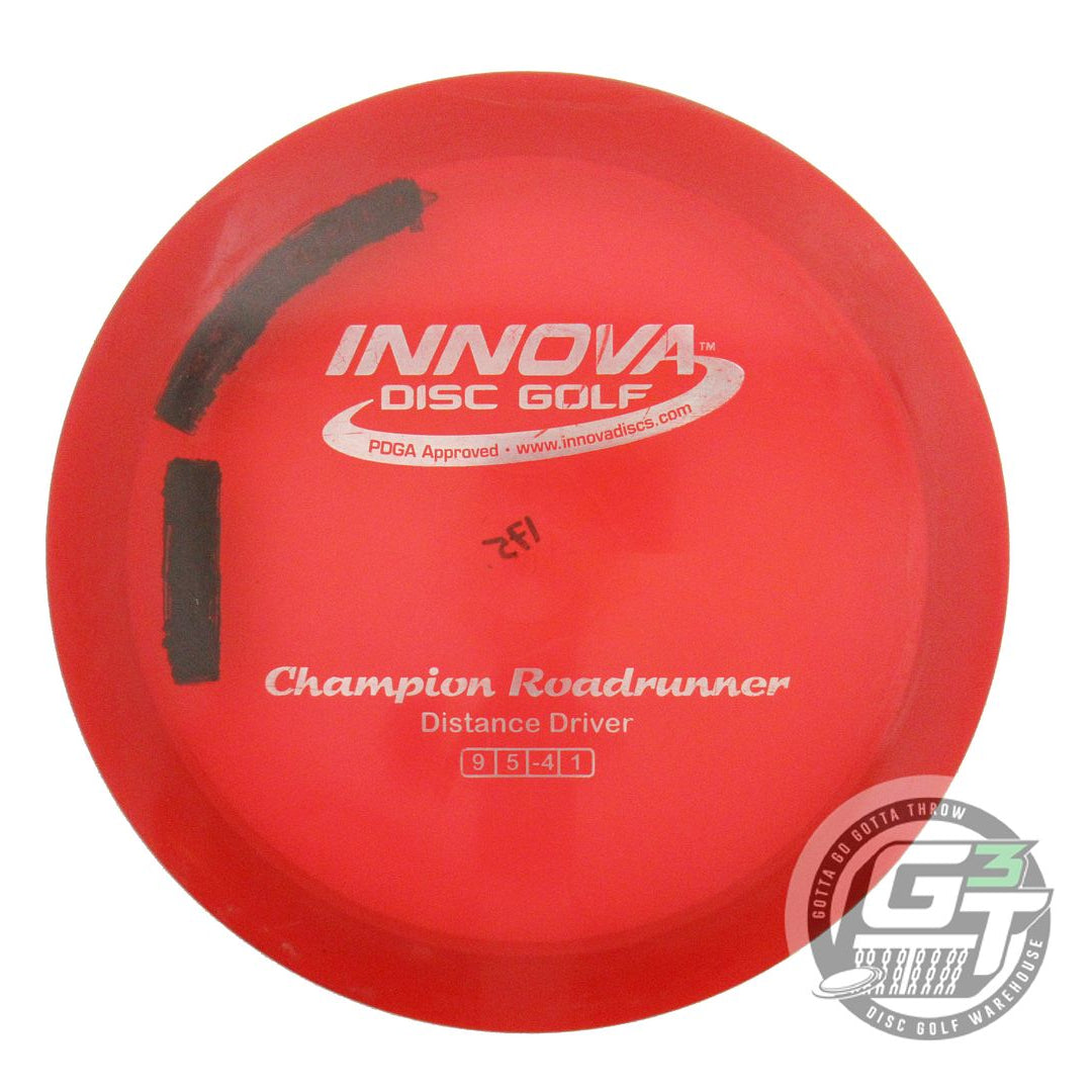 USED Innova Champion Roadrunner 175g Red Silver Foil Distance Driver Golf Disc
