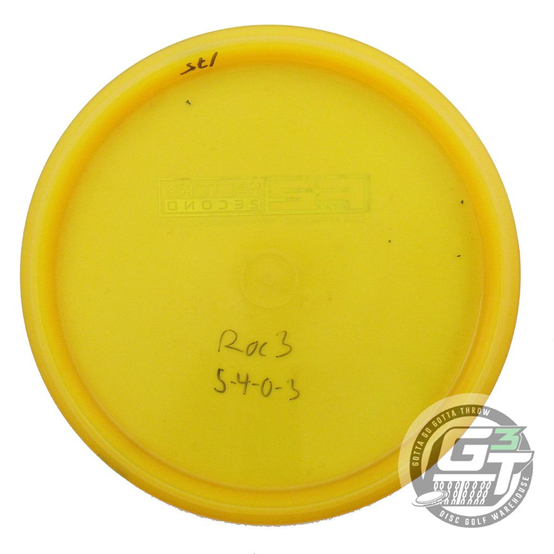 USED Innova Champion Roc3 175g Marigold RIM SHRED Midrange Golf Disc