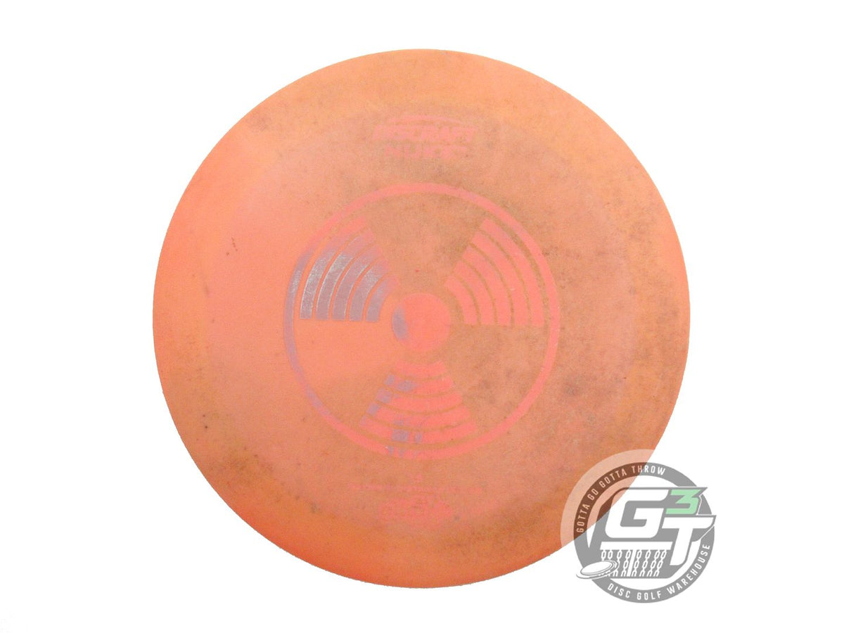 USED Discraft X Nuke 173g Orange Wiped Stamp Distance Driver Golf Disc